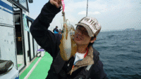 2009年　10月　相模湾　アオリイカ　in 沖右ヱ門丸 2009/10/27 00:36:36