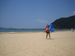 夏といえば、海水浴ですもん