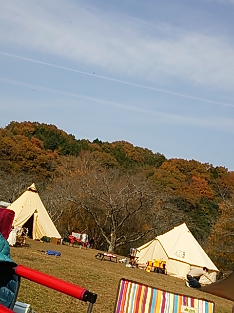 某キャンプ場へ、幕の見学DAY