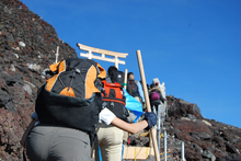 富士山にも登ってみた