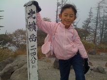 ファミリー登山　北横岳