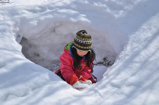 スウィートグラスで今シーズン最後？の雪遊び♪