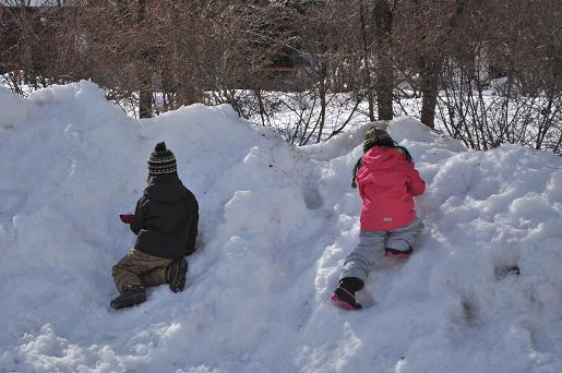 スウィートグラスで今シーズン最後？の雪遊び♪