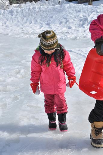 スウィートグラスで今シーズン最後？の雪遊び♪