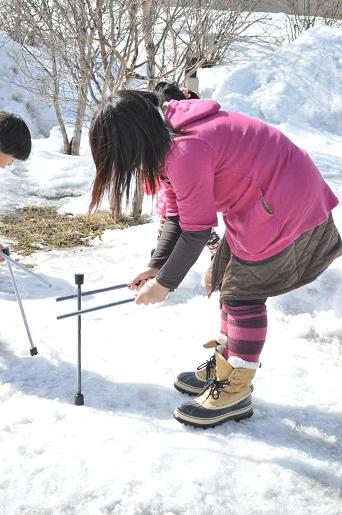 スウィートグラスで今シーズン最後？の雪遊び♪