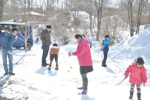 スウィートグラスで今シーズン最後？の雪遊び♪