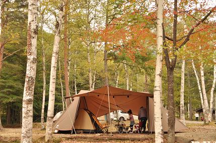 秋をみつけに高ソメキャンプ場に行ってきました