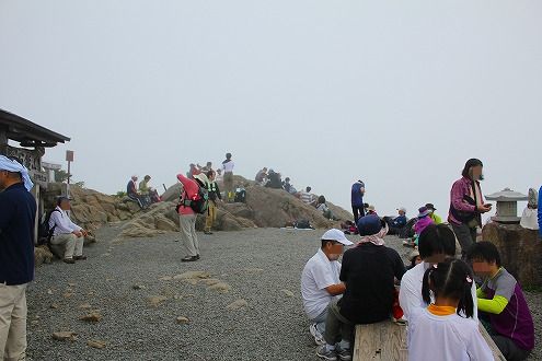 石鎚山　登山　2012.8.12