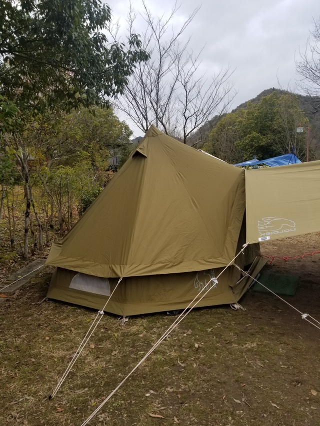 限定 ノルディスク カーキ タープ-