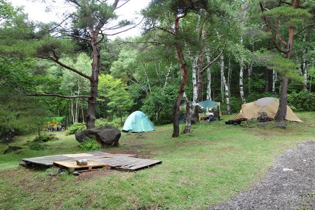 町営のマイナーキャンプ場