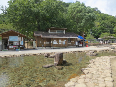 川涼み父娘キャンプ2022夏盆①(河佐峡キャンプ場)