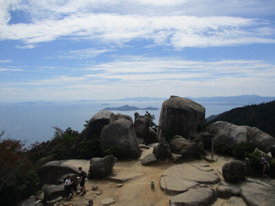 ノンストップ登山2023秋(宮島：弥山)