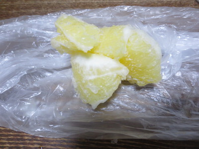 氷なし生レモンサワー作り方