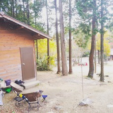 母子キャン△飯地高原自然テント村