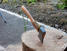 Hultafors AGDOR スカウト　柄首保護カバー自作