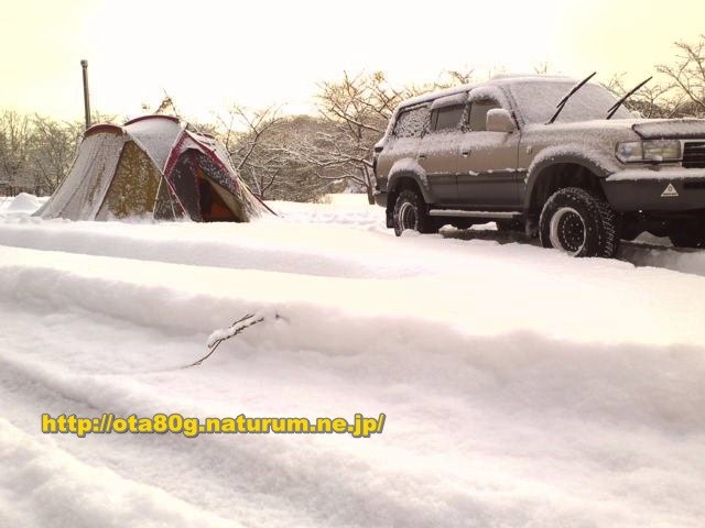 お別れ薪ストーブキャンプ
