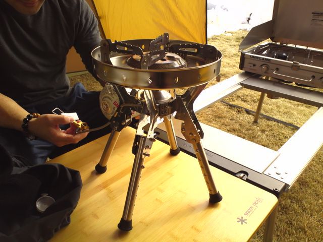 庭先でランチ会！