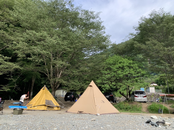 2週連続で下村キャンプ場へ行ってみた