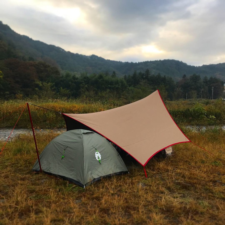 オテツのキャンプ日誌 角田橋でゆっくり2泊