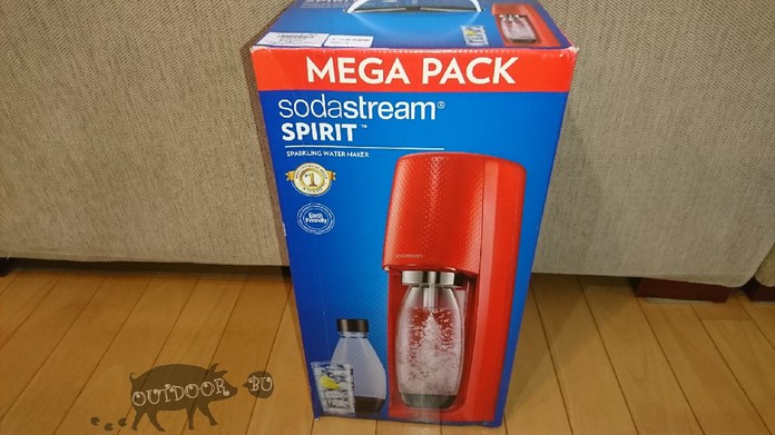 電源不要だしキャンプでも使えるかな♪ソーダストリーム買ってみました♪ 電源不要だしキャンプでも使えるかな♪ソーダストリーム買ってみました♪