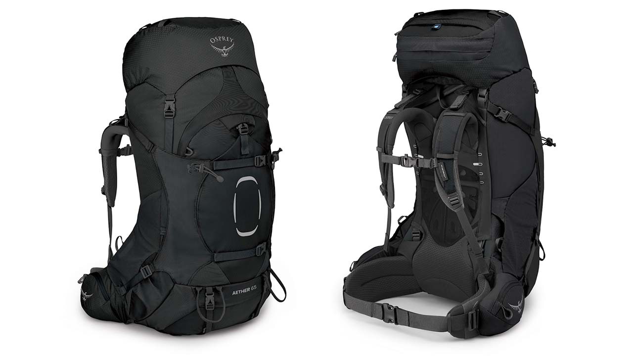 グルグルと、山の頂きへ:テン泊用…「OSPREY AETHER 65」を購入。