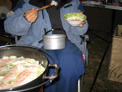 年越しキャンプ　グルメ編