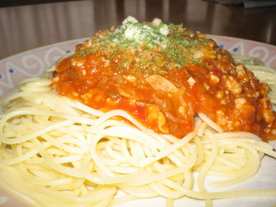 ミートスパゲティー
