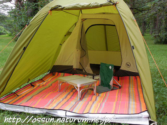 おッSUN！キャンプ:BigAgnes WyomingTrail 2 試し張り！