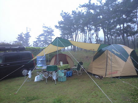 日川浜キャンプ場