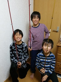 釣り始めは・・^∀^