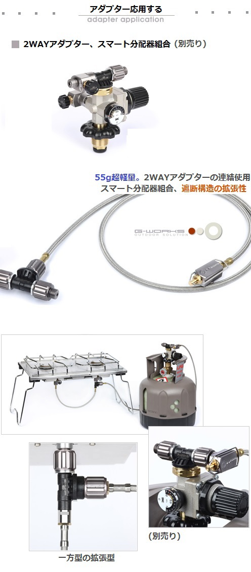 G-Worksのバルブ型ホースラインセット