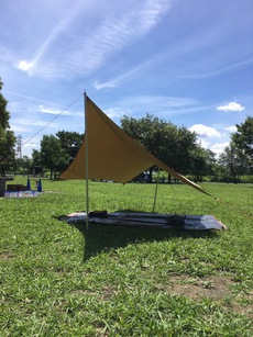 Tent-Mark Circus TC 試し張り。 2016/07/10 16:42:24