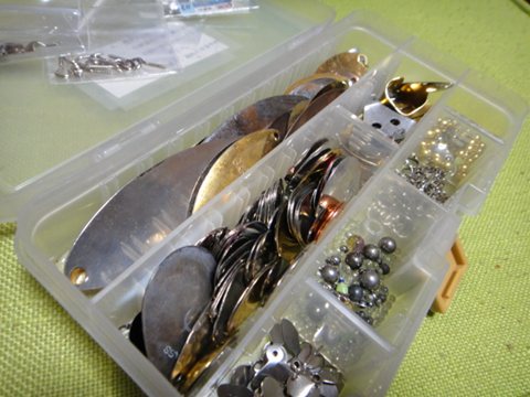 【自作】スピナーベイトのブレード着色【カラーブレード】