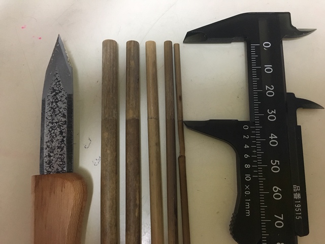 ２０番竿　その②　矯め、きしゃぎ