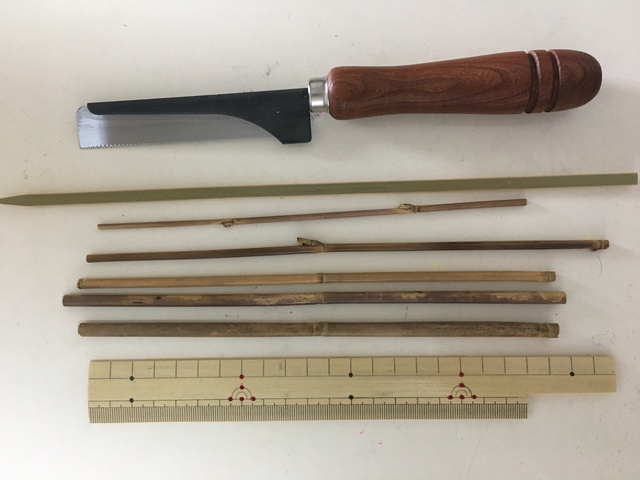 ２０番竿　その①　切り組み