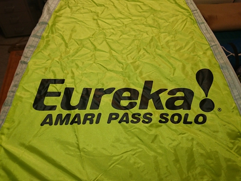 男満通信】 野外支局:【ソロ】 Eureka！ Amari Pass Solo 【テント】