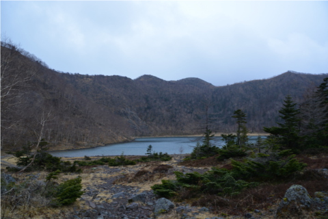 晩秋の関東以北最高峰を歩く