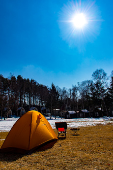 まだ冬を感じたい！ 蓼科湖で完ソロキャンプ