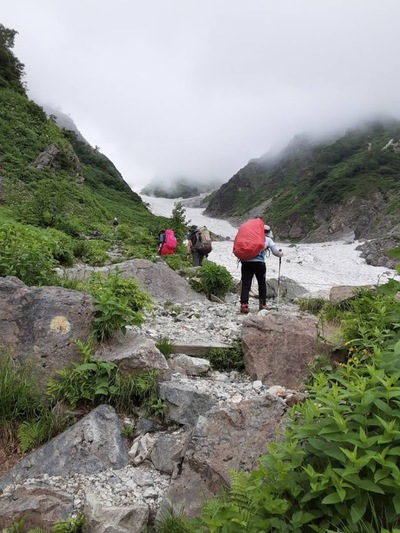 白馬岳から栂海新道