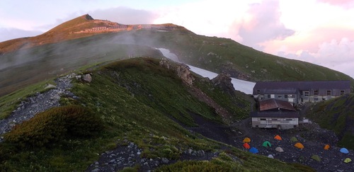 白馬岳から栂海新道