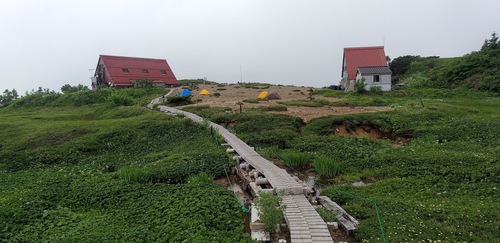 白馬岳から栂海新道