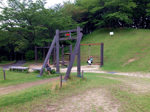 スポオソからの穴場ソフトクリーム屋さん経由で葛城山麓公園