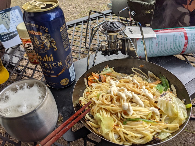 島のキャンプ場 その1