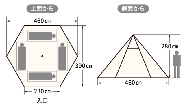 わんことカメラと、ソロキャンプ:TENT FACTORY TCワンポール