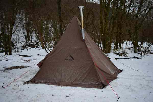 人生初の雪中キャンプっぽいキャンプ。