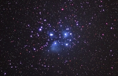 おうし座 M45 プレアデス星団 2017/01/09 15:32:20