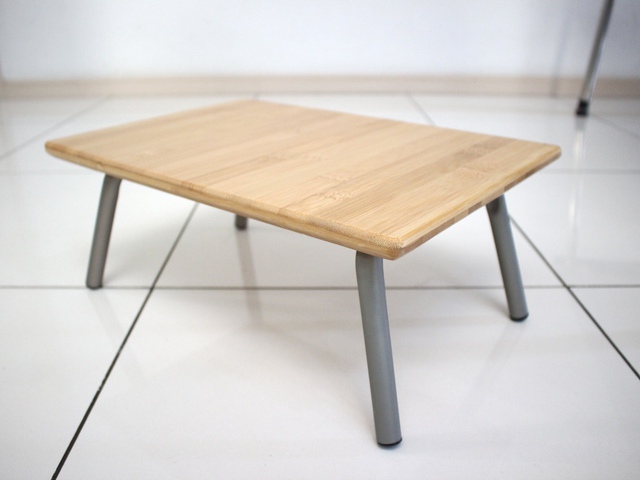 スノピのウッドテーブル S竹とドンピシャなバンブーソリッドテーブル