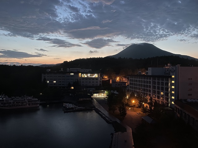 道東旅行　バンガロー泊