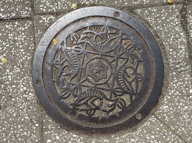 路のカントリーサイン　１