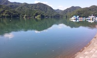 相模湖に来ました!! 2012/08/22 09:36:20